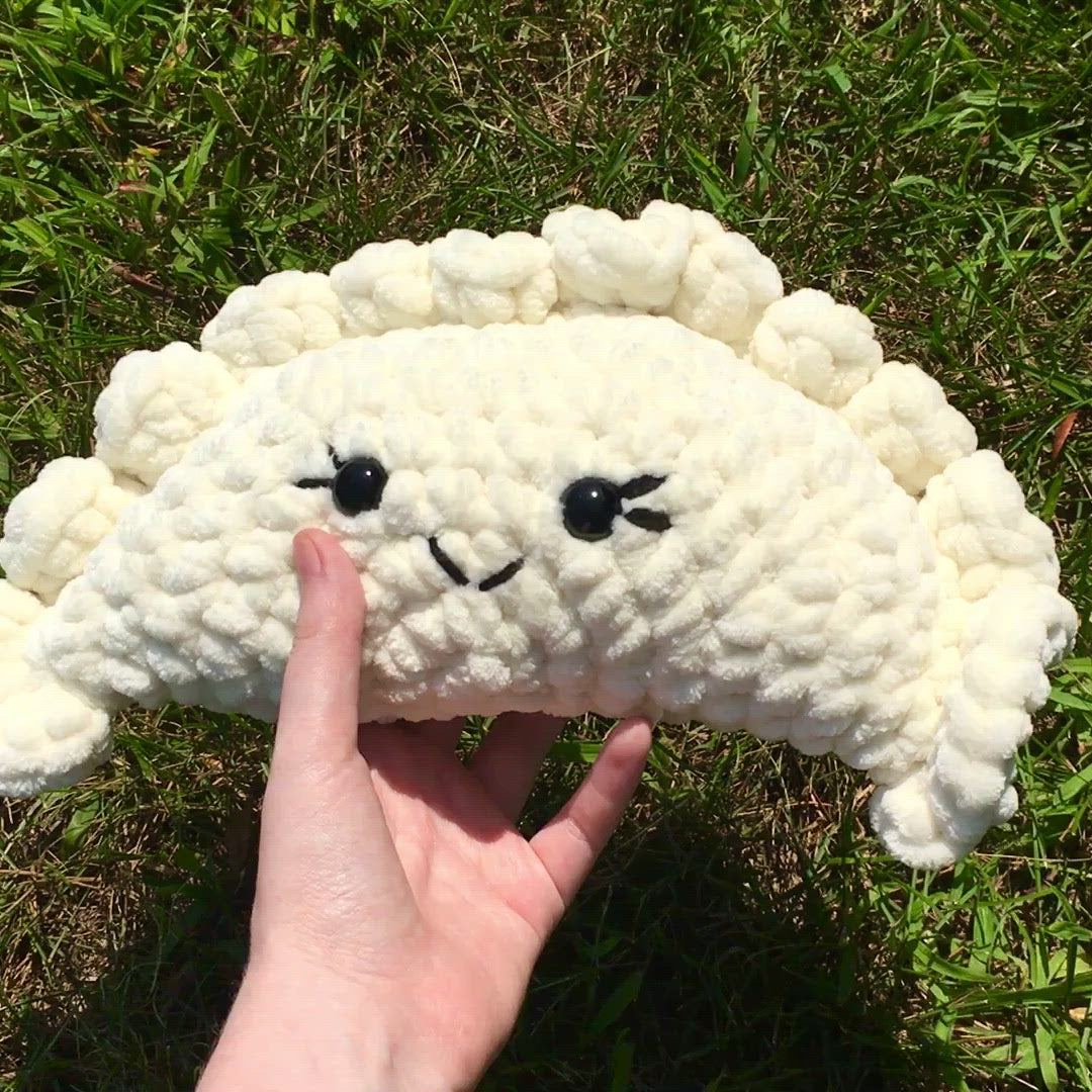 Dumpling Dim Sum Crochet Plush