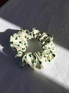 “Green Hearted” Scrunchie