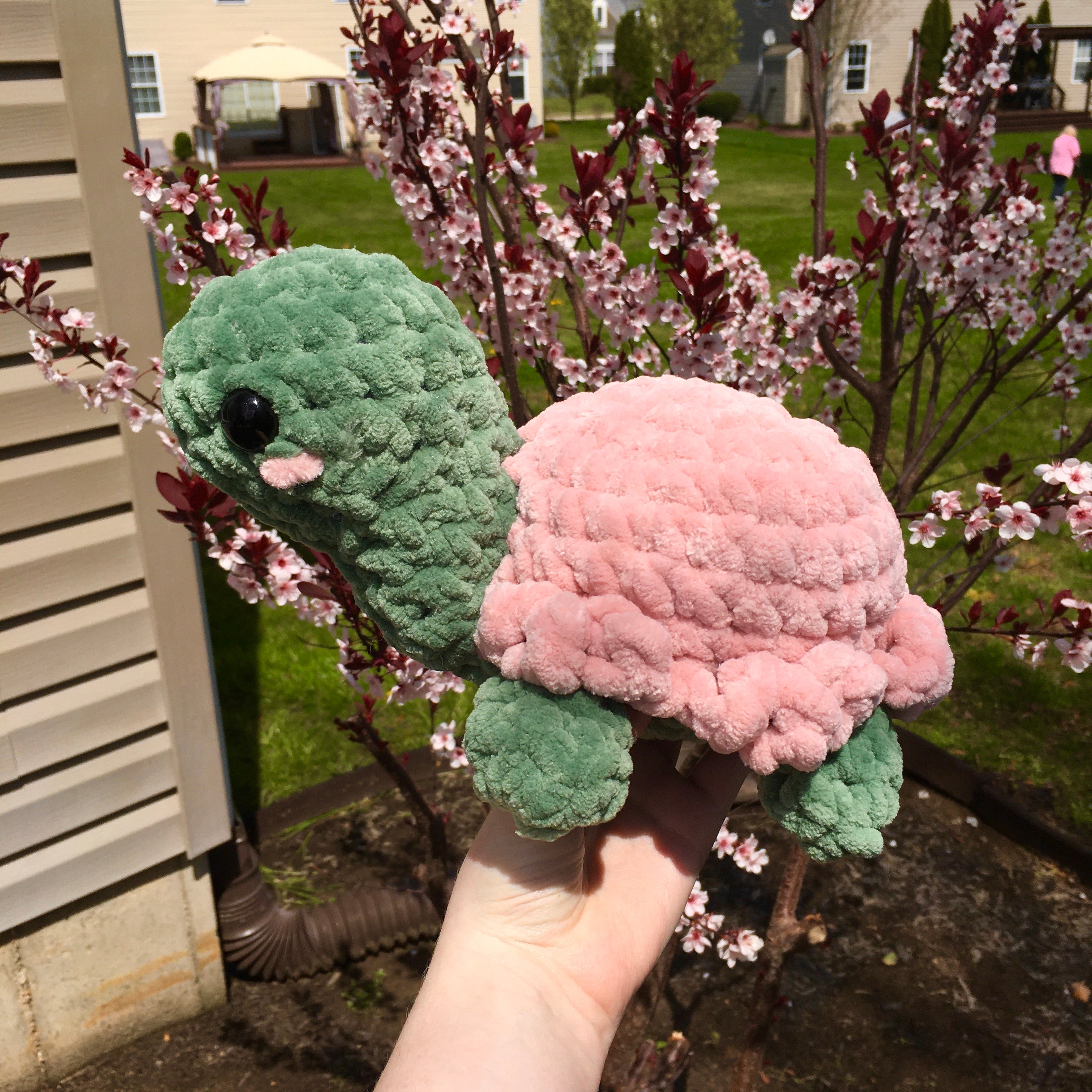 Crochet Turtle Plush