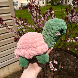 Crochet Turtle Plush