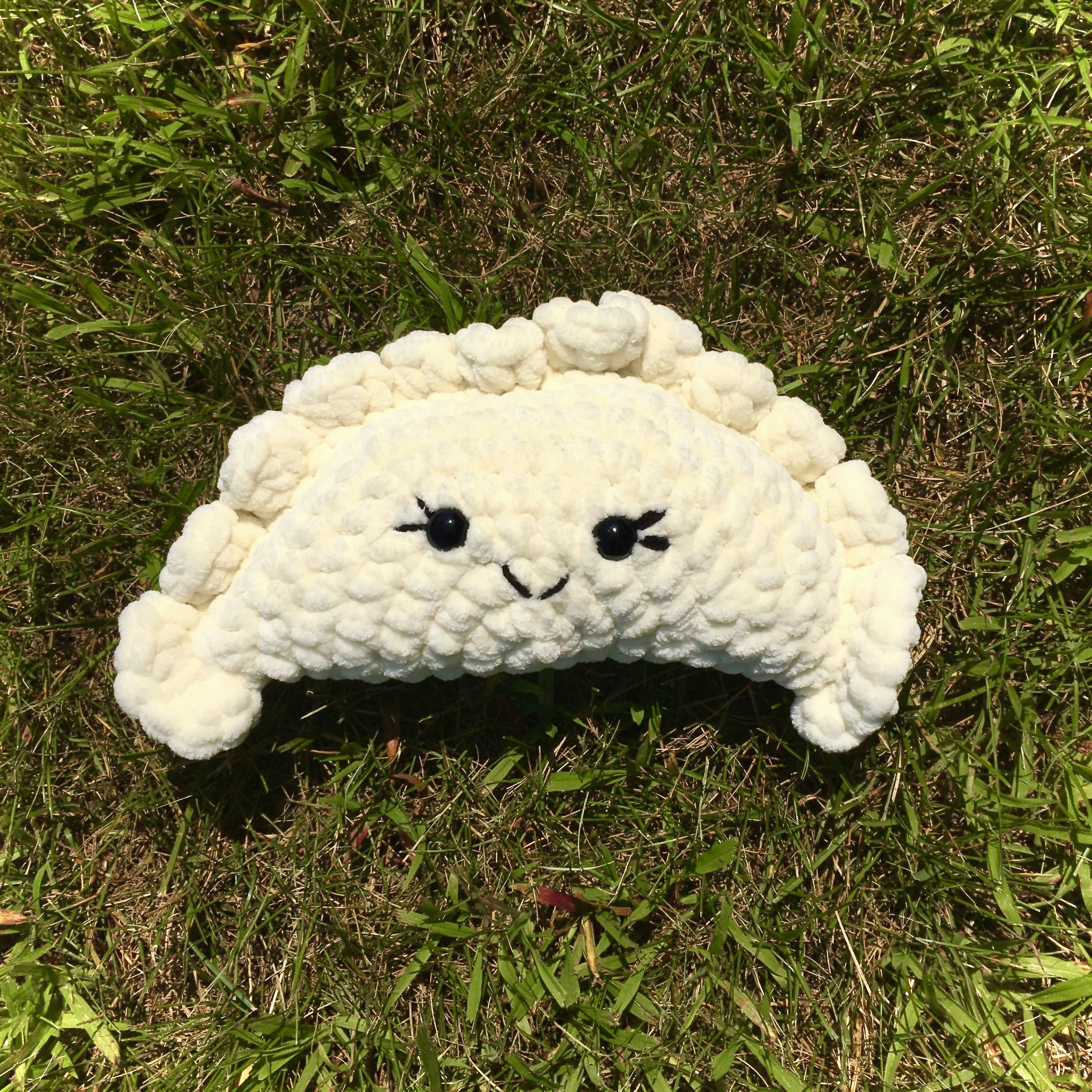 Dumpling Dim Sum Crochet Plush