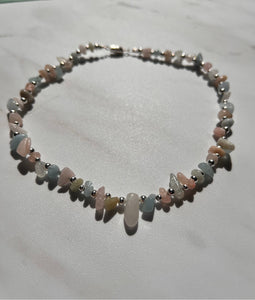 Pastel Candy Crystal Necklace