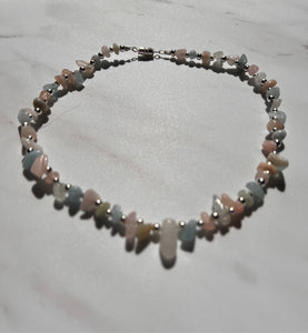 Pastel Candy Crystal Necklace