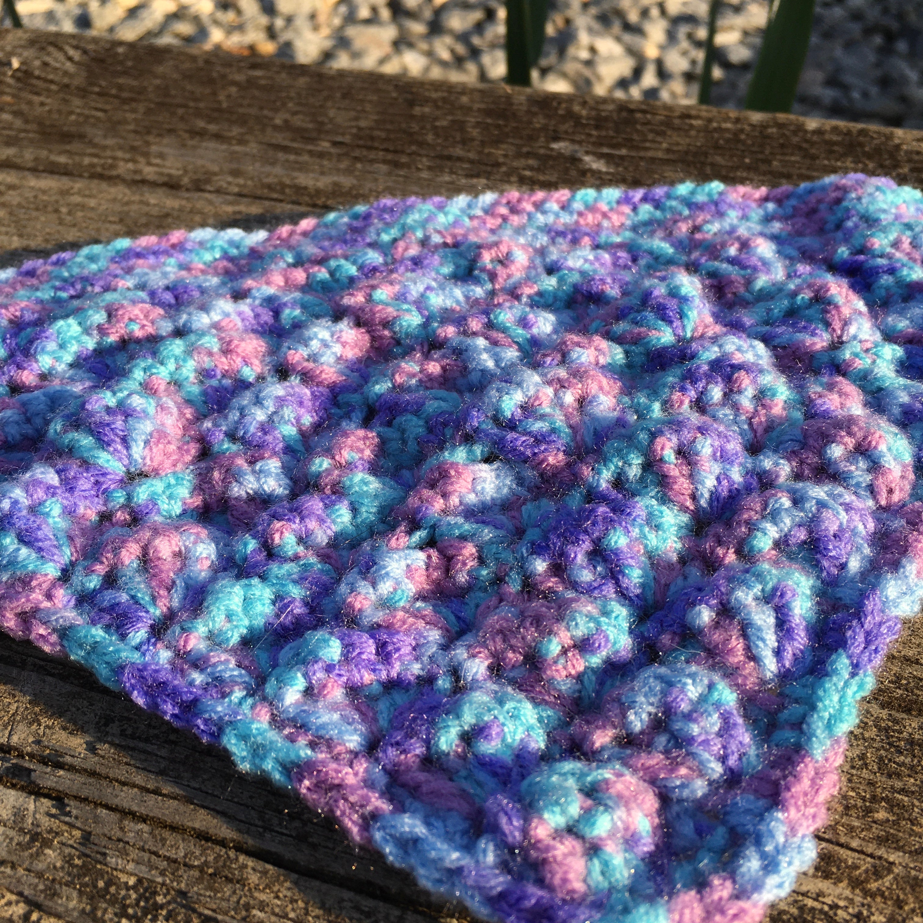 Mermaid Crochet Bandana