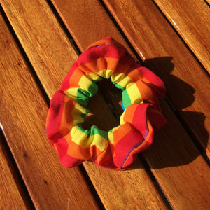 Rainbow Scrunchie