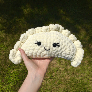 Dumpling Dim Sum Crochet Plush